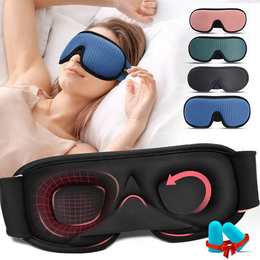 Comfortable 3D sleeping mask